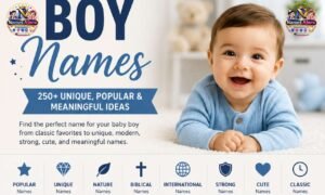 250+ boy names unique popular and meaningful baby boy name ideas
