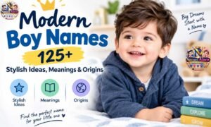 Modern Boy Names: 125+ Stylish Ideas, Meanings & Origins