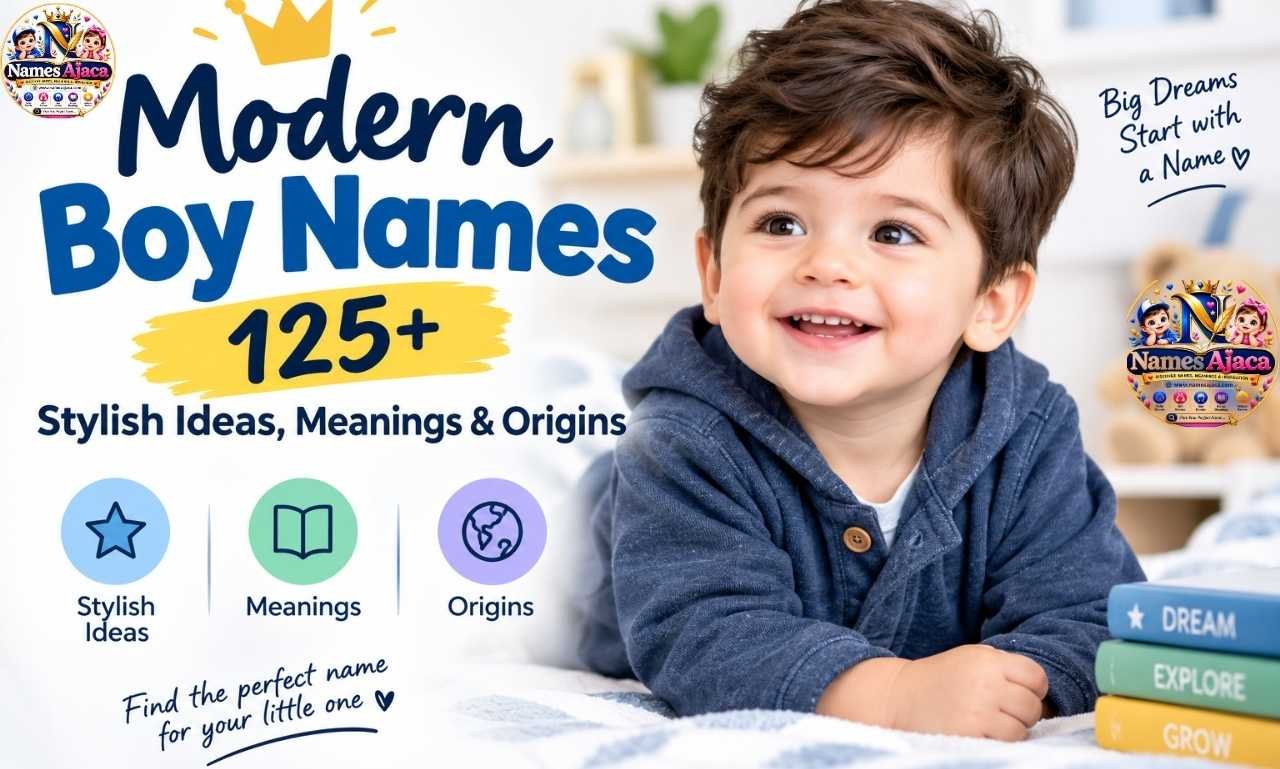 Modern Boy Names: 125+ Stylish Ideas, Meanings & Origins