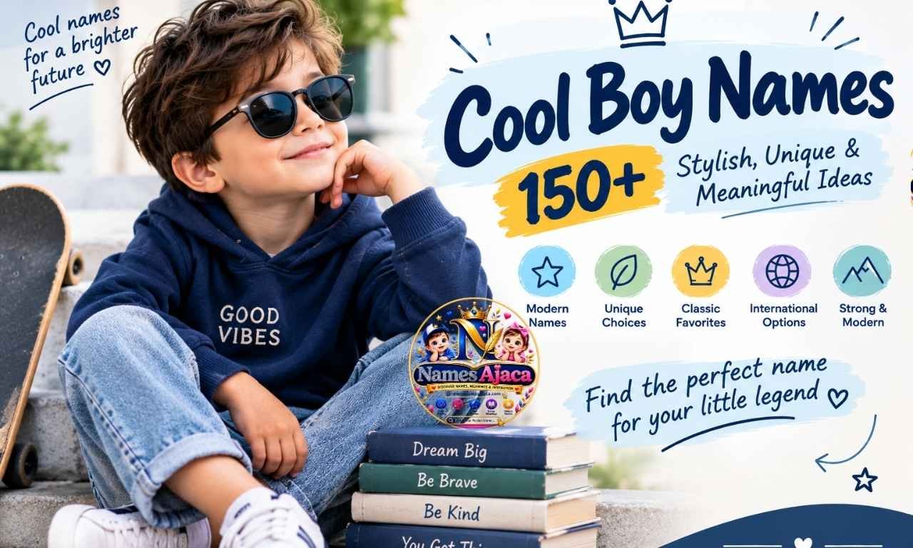 Cool boy names: 150+ stylish, unique and meaningful ideas