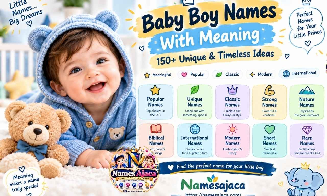 Baby boy names with meaning: 150+ unique and timeless ideas