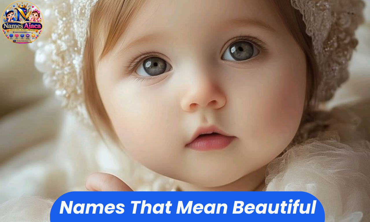 Names That Mean Beautiful – meaningful baby names with beautiful meanings