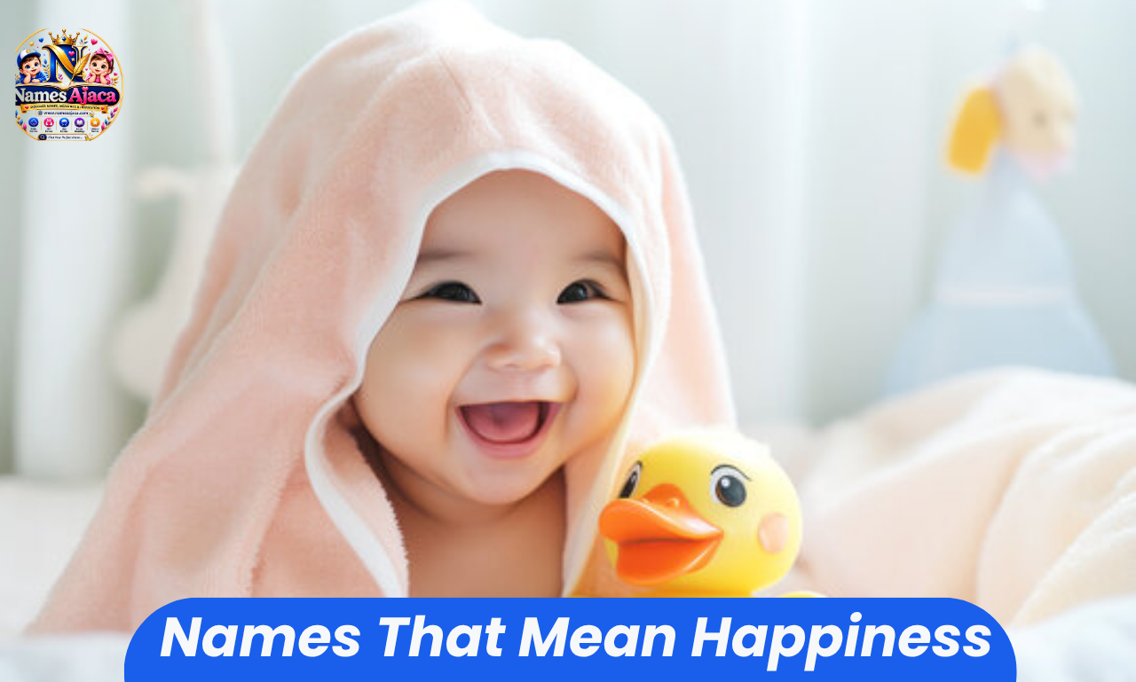 Names That Mean Happiness – joyful baby names with beautiful meanings