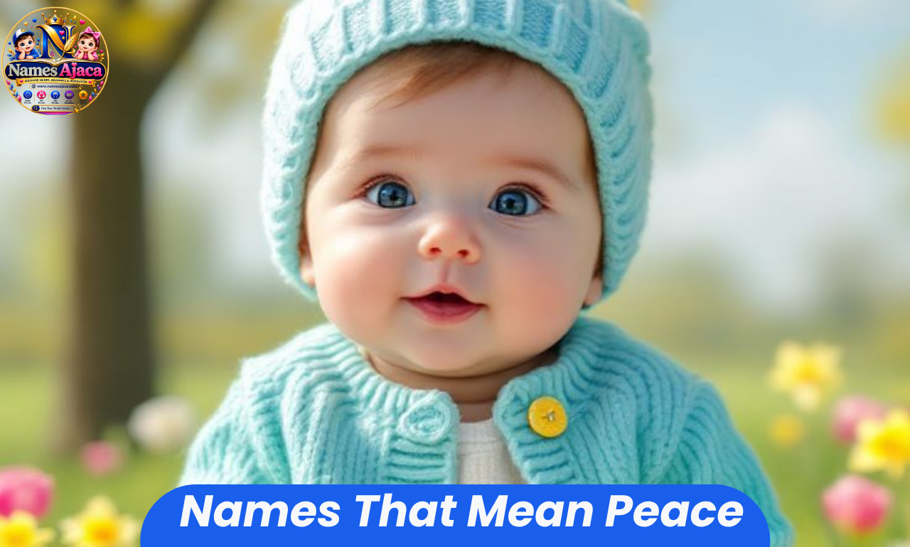 Names That Mean Peace – peaceful baby names with beautiful meanings