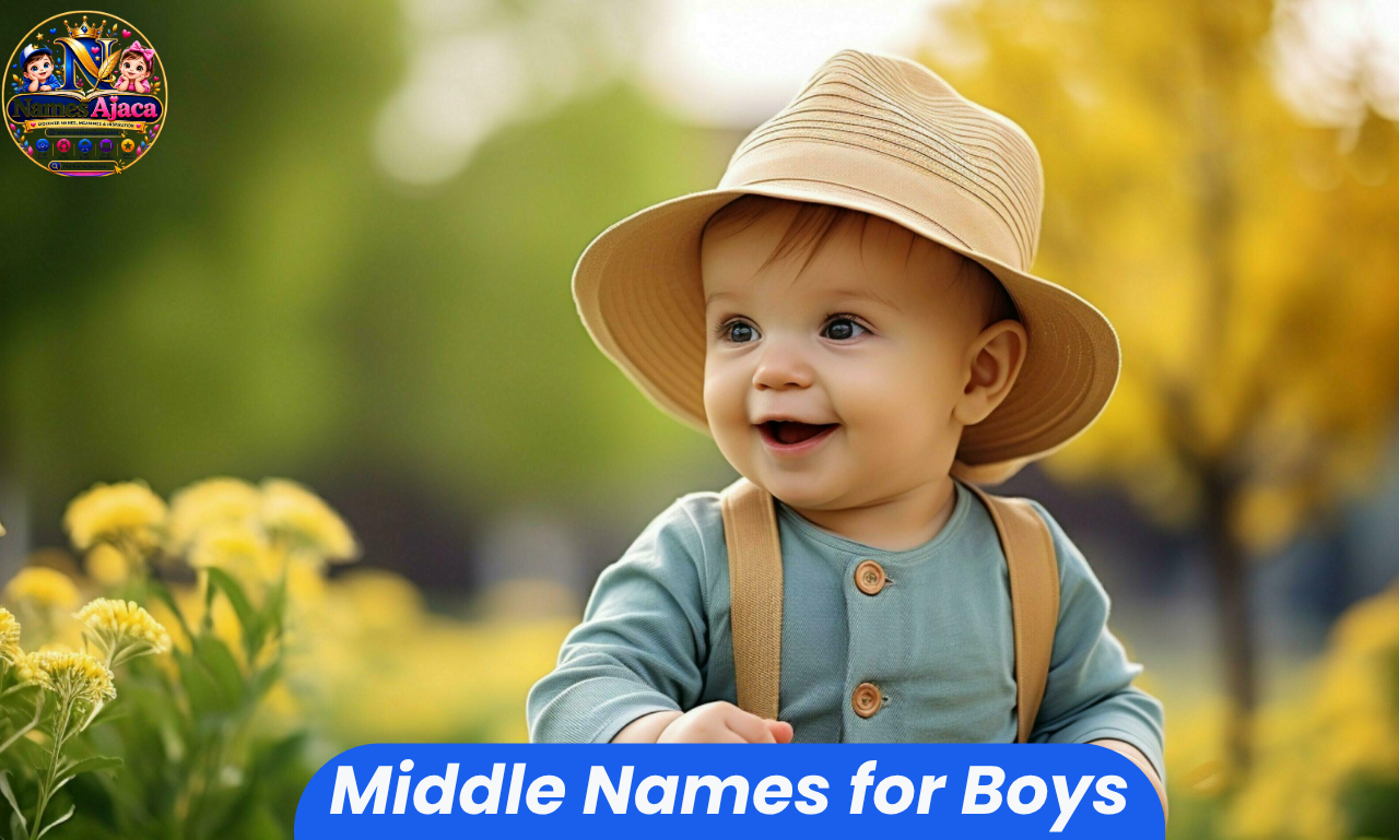 Middle names for boys featuring cute, classic, unique, modern, and meaningful name ideas