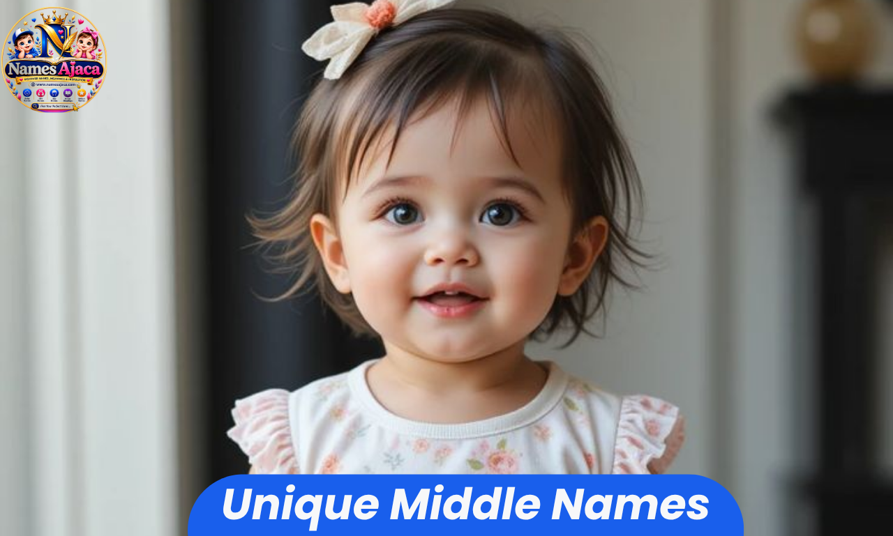 Unique middle names for girls, boys, and gender-neutral baby name ideas