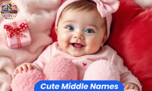 A baby-name-themed image showcasing cute middle names for girls, boys, and gender-neutral babies, featuring sweet, short, classic, modern, vintage, and nature-inspired naming ideas.