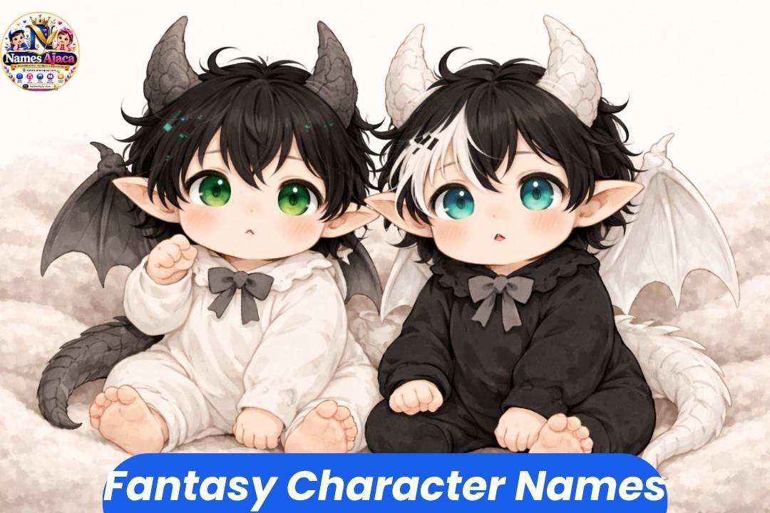 Fantasy character names featuring amazing, unique, and powerful ideas